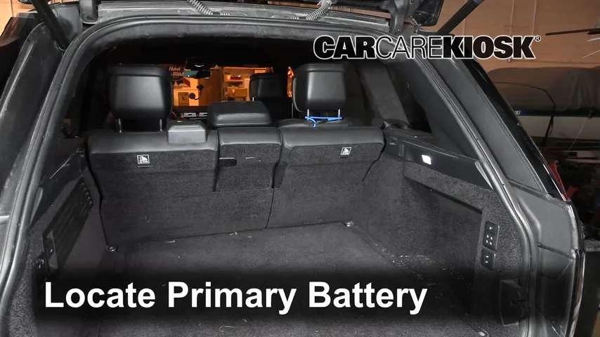 2018 Land Rover Range Rover Supercharged 5.0L V8 Supercharged Batterie Changement